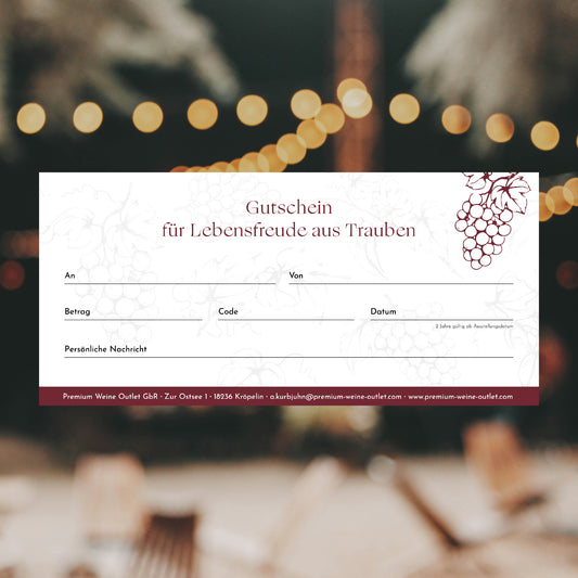 Geschenkgutschein